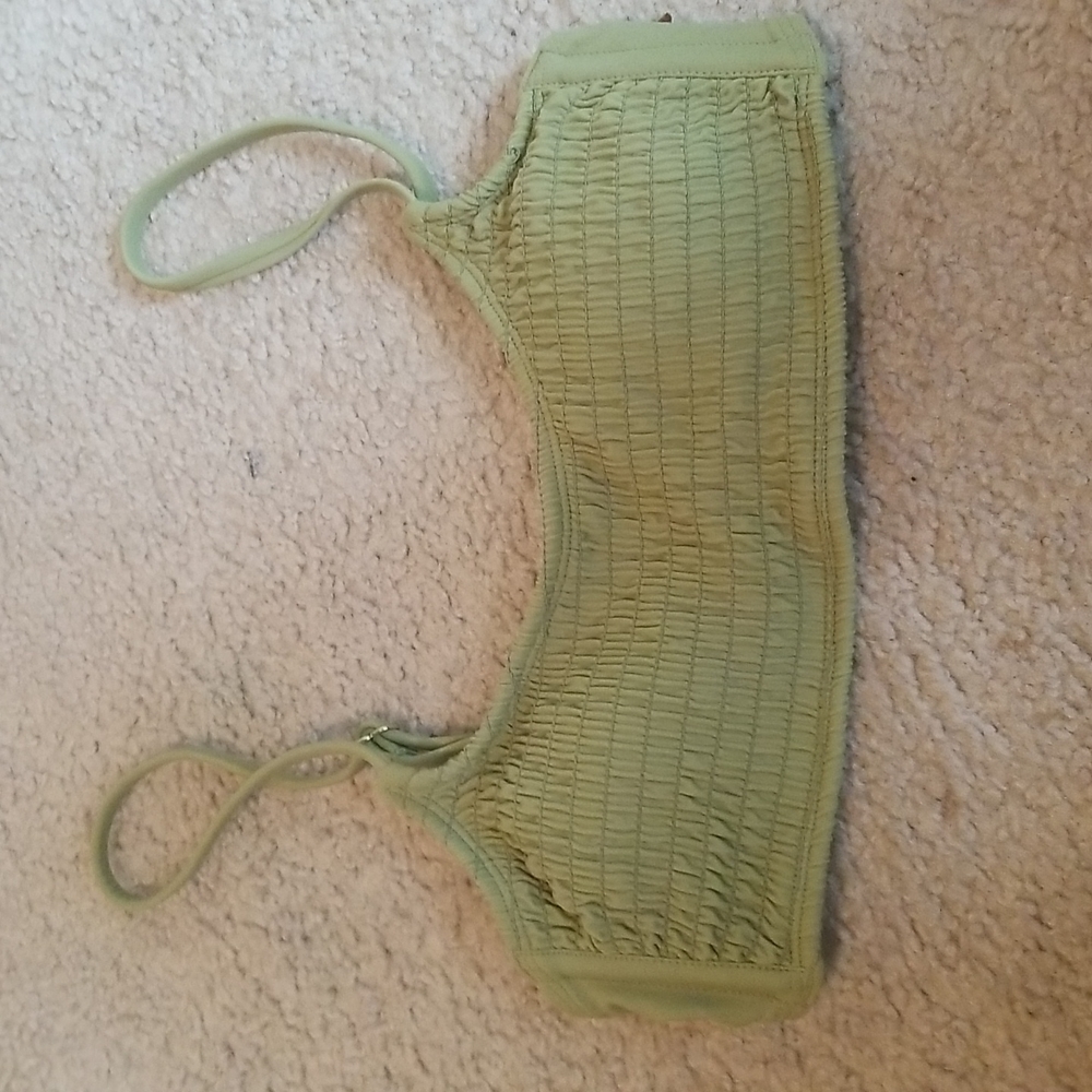 Green Swimsuit Top